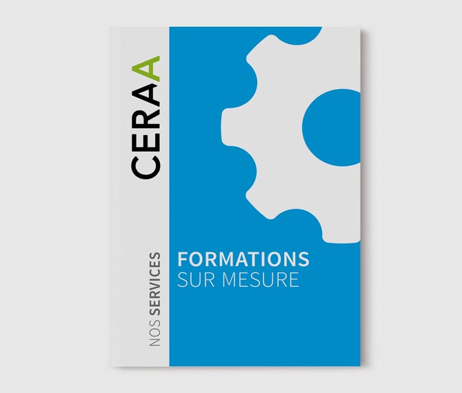 CERAA Brochures Formations cover